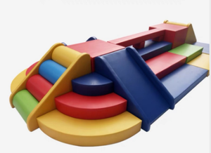 Formes de jeu souple, équipement de jeu souple, aire de jeux intérieure pour enfants, blocs de construction en mousse pour ramper et glisser - Product Image 6