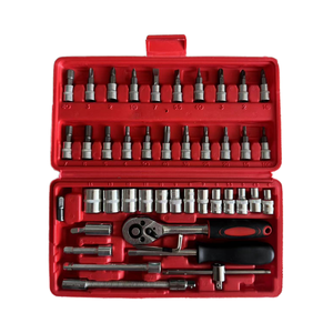 46Pcs Đa Chức Năng Nhỏ Dụng Cụ Cầm Tay Phổ Hướng Dẫn Sử Dụng Ô Tô Sửa Chữa Cờ Lê Thiết Lập Bao Gồm Ổ Cắm Thiết Lập Trường Hợp Khó Cứng OEM - Product Image 1