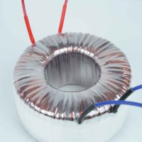 Transformateur de puissance toroïdal rond à double enroulement 800VA 120V vers 48V 60Hz QZ Cuivre Monophasé pour onduleur solaire et système éolien