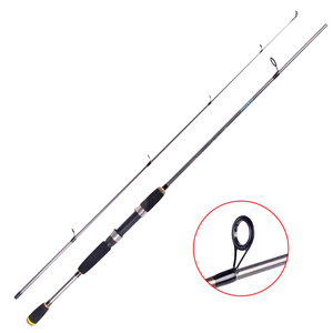 Canne à pêche spinning pour eau salée, 2 brins, pour truite, surfcasting, baitcasting, action rapide, blank en carbone, poignée EVA, pour carpe crucian de lac - Product Image 1