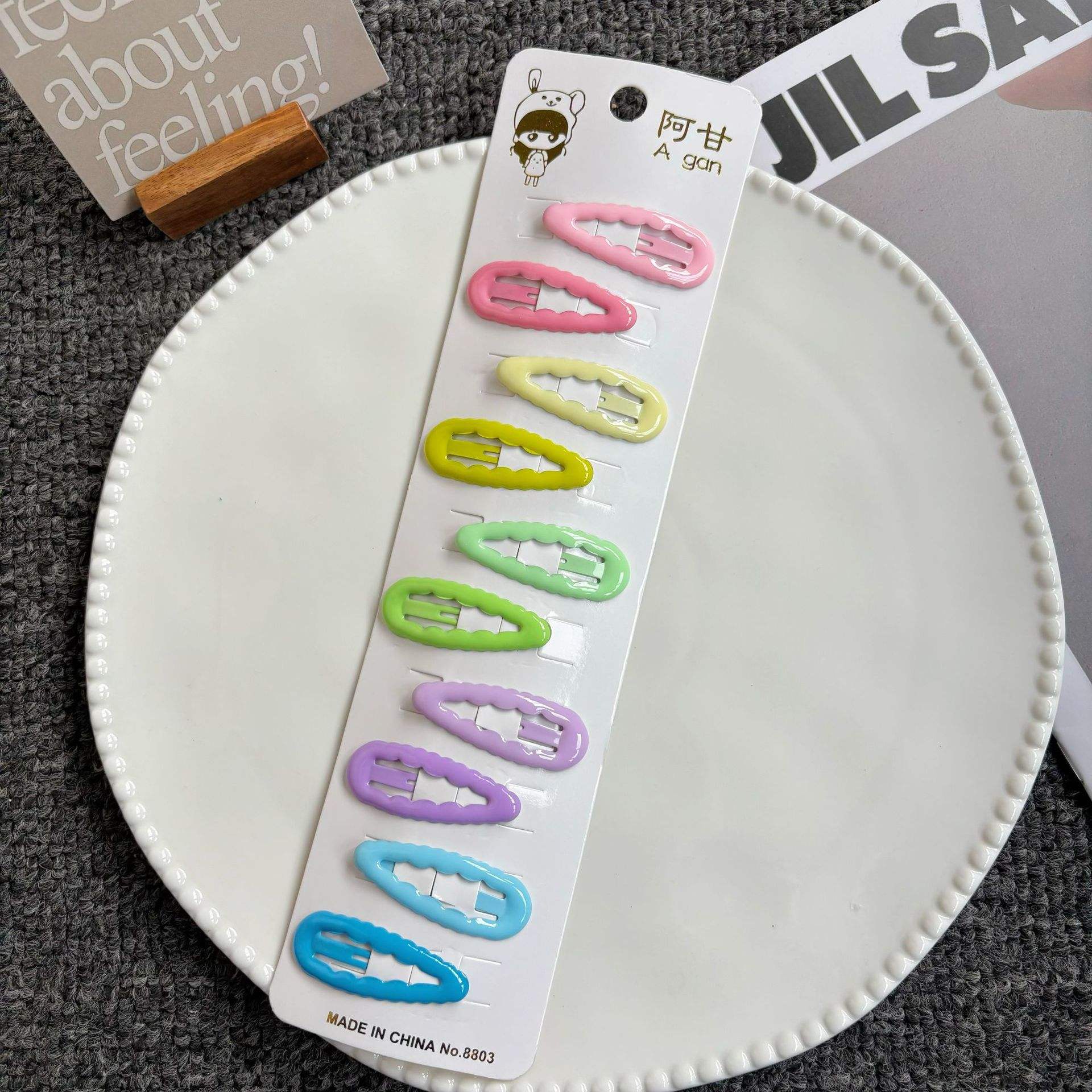 หยดน้ำไขมันที่มีสีสัน