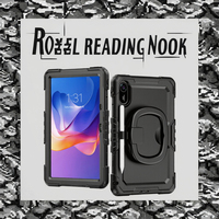 Étui de protection antichoc en plastique rigide avec béquille Fntech 2025 pour Redmi Pad2 10,6 pouces