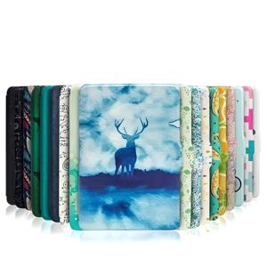 جلد صناعي مطبوع حسب الطلب مع ملصق ذاتي الصنع شفاف للاستيقاظ التلقائي/حزام يد للنوم جراب واقي من الورق المقوى للأوقد 4/4.5 - Product Image 3