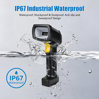 Lector de Códigos de Barras Industrial 2D Resistente IP67, Escáner de Códigos QR con Capacidad para Resistir Caídas de 7 m en Superficies Duras, para Entornos con Alto Nivel de Polvo y Humedad