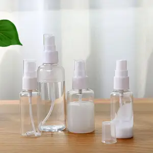 Spray de perfume vazio para viagem, garrafa spray plástico de perfume para viagem, embalagem cosmética