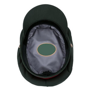 Cina XINXING cappello da ufficiale con ricamo personalizzato berretto da ufficiale in poliestere verde per capitani di sicurezza Soft Peak Cap - Product Image 3