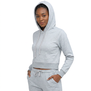 Women's Cotton Sweatshirt Wholesale Manufacturer <b>Sequined</b> Acid Wash Soft Long Sleeve Crewneck Pullover Breathable Eco Friendly - Product Image 1