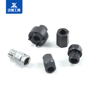 13 <b>Pc</b> Generator Pulley Removal Tool <b>Set</b> 1/2 In Drive Carbon Steel Auto Repair Tools With Case - Product Image 5