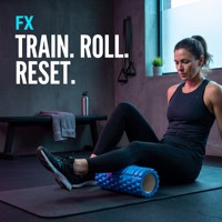 Rouleau en mousse élastomère thermoplastique haute densité FX Wholesale pour le yoga, le Pilates, le massage musculaire, la remise en forme, la rééducation et la physiothérapie