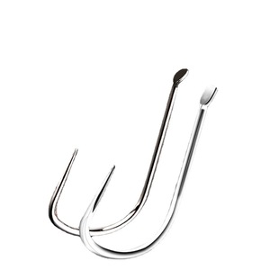 Hameçons en alliage de titane Yukui n° 2 pour la pêche au bar en eau douce, sans ardillons, pour réservoirs et étangs YKG018 - Product Image 1