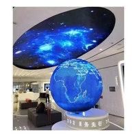 Film flexible LED créatif Nouveau design Module souple écran demi-sphère LED affichage mur vidéo LED publicité intérieure bal led rond