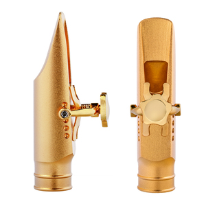 NAOMI Embouchure de saxophone <span class=keywords><strong>alto</strong></span> mib avec capuchon Ligatures 5.6.7.8.9 Taille Roll Over Baffle Flat Side Wall Chamber Embouchure R & B Music - Product Image 3