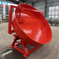 Granulador de Disco MINGDA YP600 para la Peletización de Fertilizantes en Polvo, Capacidad Personalizada (0.3-5 Ton/h), Semiautomático, Gránulos de 2-10 mm