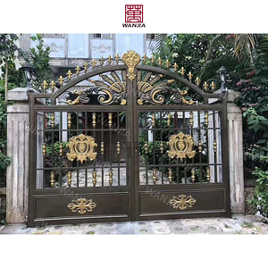 Porte principale en <span class=keywords><strong>fer</strong></span> <span class=keywords><strong>forgé</strong></span>, design de portail extérieur en métal, portail de garage, porte principale en métal, entrée extérieure, porte en <span class=keywords><strong>fer</strong></span> <span class=keywords><strong>forgé</strong></span> pour la maison - Product Image 6