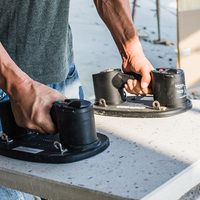 Outils et équipement de carrelage grand format ventouse de puissance en bois pour carreau de verre en granit grabo pro aspirateur élévateur