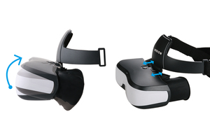 Gafas de Video 3D, Casco <span class=keywords><strong>HMD</strong></span> E636 con Pantalla HD, Entrada HD, Pantalla Virtual de >80 Pulgadas, Batería de 2800 mAh - Product Image 5