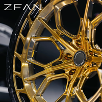 Jantes en alliage ZFAN 18-22 pouces, luxe, 2 pièces, forgées, 5x114.3 5x120 5x130, peintes pour Porsche 718 BMW F80 Lamborghini Urus