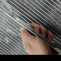 Bobine de condenseur serpentine à microcanaux en aluminium haute performance pour machine à crème glacée commerciale et armoire à boissons