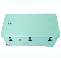 TOLEE Mini glacière de luxe de 50L avec poignée en polystyrène pour Igloo, roues verrouillables, isolées, pour pique-nique et bière, stockage des aliments