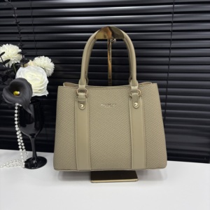 Borsa da Donna di Alta Gamma in PU a Contrasto, Lussuosa Borsa a Mano con Chiusura a Cerniera, Ecologica e Versatile, Borsa a Tracolla per Ufficio - Product Image 1