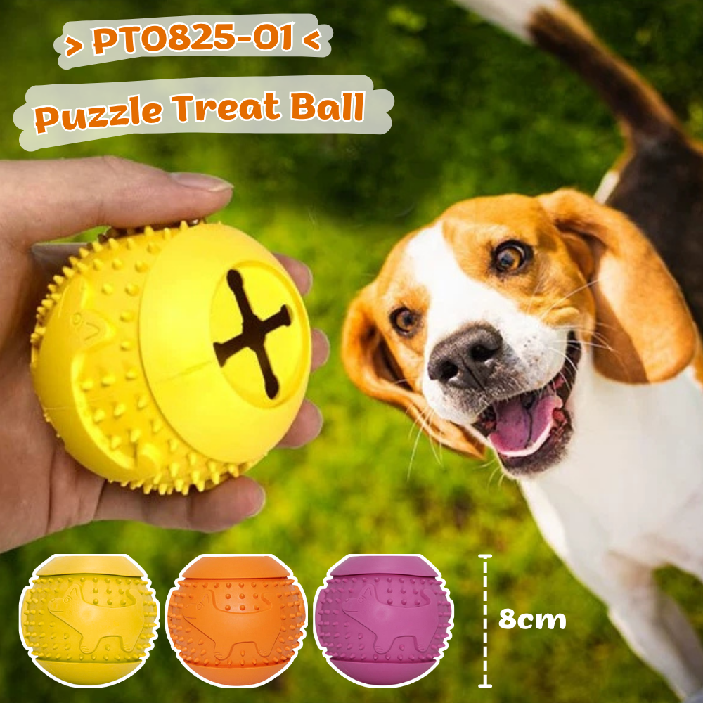 [PT0825-01] Puzzle Boule à Friandises-Jaune/Orange/Violet