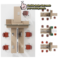 Bureaux de direction modulaires de luxe modernes, nouveaux meubles de bureau et bureaux en MDF, postes de travail, mobilier de bureau