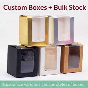 Custom Clear Window <b>Gift</b> <b>Boxes</b> for Jewelry, Candles, Toys & Glassware - Stock Ready - Product Image 4
