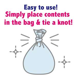 Wunderschöne geruchsdichtende Katzenabfall-Recycling-Beutel langlebig und unparfümiert 90 Beutel Katzenklo - Product Image 4