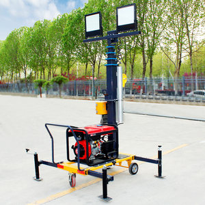 Nhà sản xuất 6M Kính thiên văn cao mast Trailer gắn tháp ánh sáng giá để bán - Product Image 2