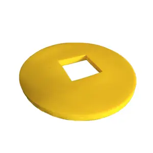 casting PU plastic buffer pad rubber cushion pad hard wearing polyurethane elastic shock absorber pad