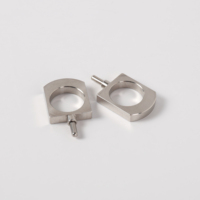 Pièces usinées de précision en acier inoxydable 304/316, support de positionnement pour axe à broche, composants d'équipement non standard usinés CNC par tournage-fraisage
