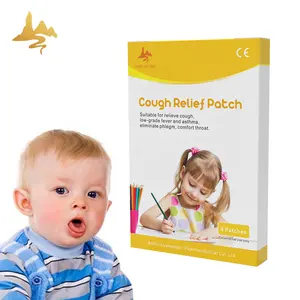 organische natuur patch Suppliers-Meest Populaire Product Anti Astma Sticker Biologische Kruiden Hoest Relief Patch Voor Baby