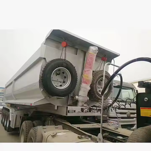 Camion à benne basculante en U Howo TX400HP 8*4 d'occasion remis à neuf - Product Image 3