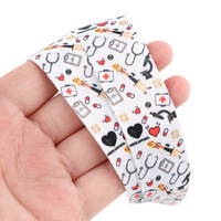 Cordon de cou pour infirmière, porte-badge pour médecins, accessoires médicaux, sangle de cou avec logo imprimé, cordon de cou pour infirmière en stock