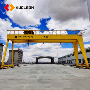 Nucleon Hersteller Gute Qualität Factory Direct Mobile 50t 75t 100t Doppelträger-Brücken kran mit Wagen zum Verkauf - Product Image 5