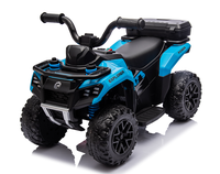 Voiture électrique unisexe à 4 roues en plastique pour l'extérieur, avec télécommande, MP3, pour enfants de 2 à 4 ans, batterie 6V4.5AH