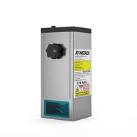 Atomiseur vente en gros, Module Laser Quad M100 130W, accessoire de gravure, tête Laser équipée d'un système d'assistance à l'air