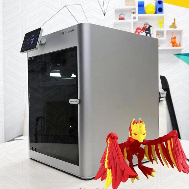 New Original X1 Carbon 3D Printer Model Making Full Automatic AI Intelligent Control 500mm/s Supporting 16 Colors USB