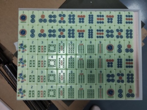 Juego de Mahjong Portátil Moderno Florence, Versión de Fábrica en Verde Jade Claro, Listo para Enviar - Product Image 6