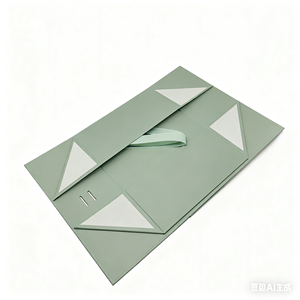 Boîtes à parfum en carton recyclable avec logo personnalisé ZDGR, fermeture magnétique pliable, laminage mat - Product Image 3