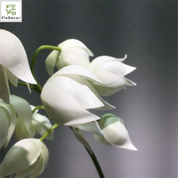 Künstliche Realistische 75CM Yucca Gloriosa Blumen Glockenblume Weiß Floristik-Zubehör Blumenarrangements Heim Hochzeitsdekoration