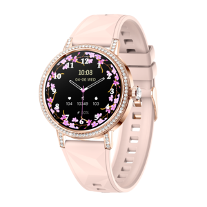 Nuevo Reloj Inteligente I229 para Mujer con Cristales Brillantes, Pantalla IPS de 1.27'', Monitor de Ritmo Cardíaco, Podómetro, Contesta Llamadas, Notificaciones, Deportivo y Elegante - Product Image 5