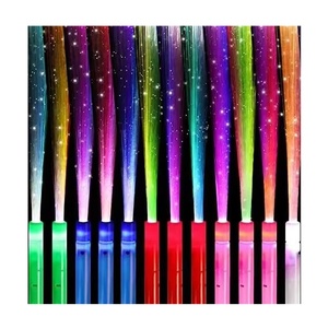 RGB LED nhấp nháy ánh sáng Glow pháo hoa Gậy ma thuật sợi quang Wands đồ chơi cho cosplay đám cưới buổi hòa nhạc - Product Image 1