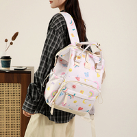 Sac à langer double sac à dos portable grande capacité personnalisé pour maman, sac à langer pour poussette, sac de rangement pour bébé, voyage