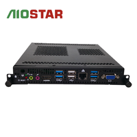 AIOSTAR standart OPS Mini PC 4GB DDR3 4K VGA gömülü bilgisayar ofis okul için endüstriyel beyaz tahta çözümleri beyaz