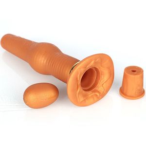 Gratis Aangepaste Doos-Enorme Anale Ovipositor G-Spot Stimuleren Buttplug Luchtstroom Duw Vagina Ei Mannen Prostaatmassage Sm Anus Speelgoed - Product Image 1