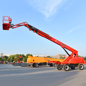 Plataforma Elevadora Telescópica ETB34J, 18 m de Altura de Trabajo, Rotación de 360 Grados, Tipo de Ruedas, Camión para Operaciones en Altura - Product Image 1