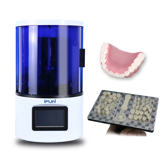 IFUN Brand High Precision Professional Dental 3D Printers Machine Dent Gian, Mini Giant Pro With High Quality Dental Resin