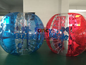 เกมที่เหมาะสำหรับเด็กและผู้ใหญ่ฟอง EN71สำหรับสนามฟุตบอลลูกบอลบับเบิ้ลขนาดเท่ามนุษย์ลูกบอลกันชนพุงลมสำหรับขาย - Product Image 4