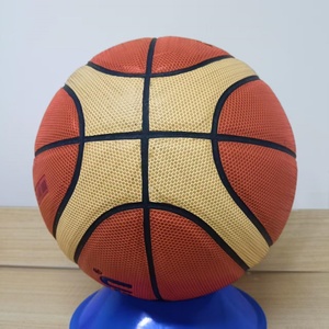 Balón de Baloncesto de Goma Personalizado con Logotipo para Niños, Estudiantes de Primaria y Secundaria, Entrenamiento Interior y Exterior, Color Azul - Product Image 6